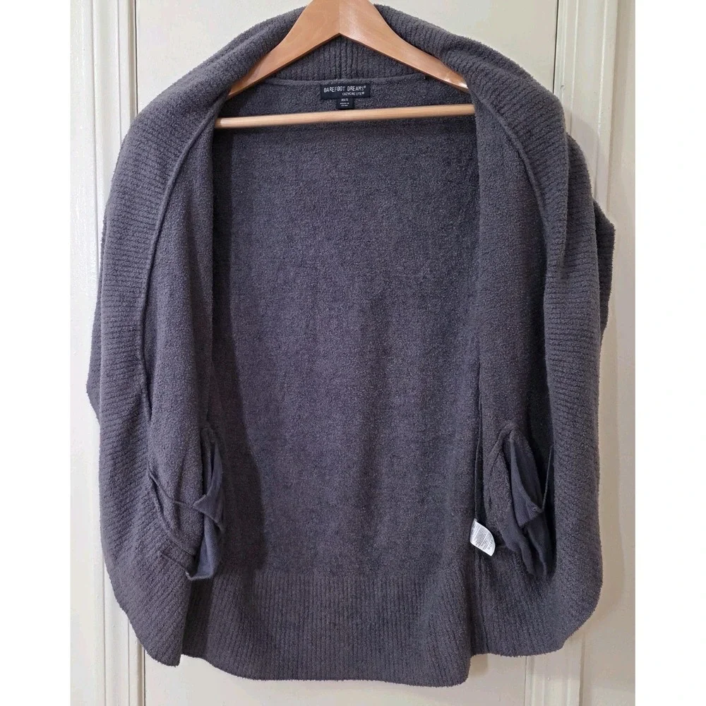 Barefoot Dreams CozyChic Lite Circle Cardigan Women's‎ Size XS/Small Purple Boho